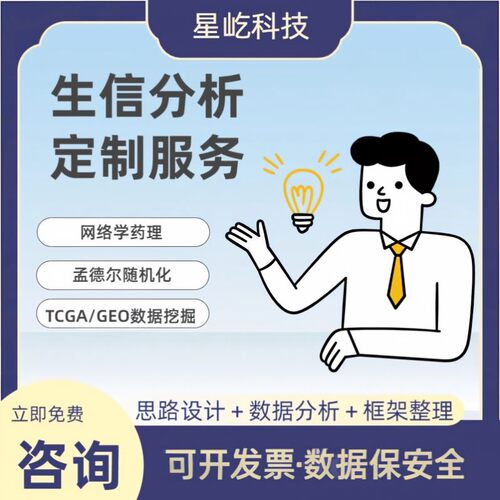 网络药理学 生信分析服务 中药复方 分子对接 定制火山图