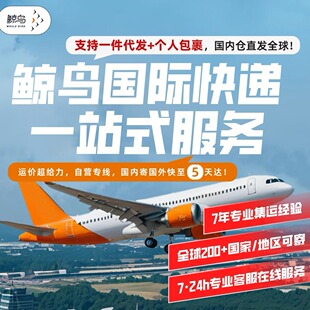 鲸鸟DHL美国空运海运国际UPS快递集运邮政跨境国际FedEx英国空运