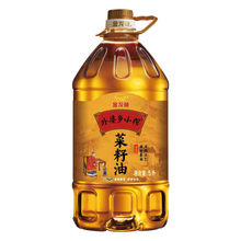 【金龙鱼外婆乡小榨菜籽油5升】食用油传统工艺健康美味家庭烹饪