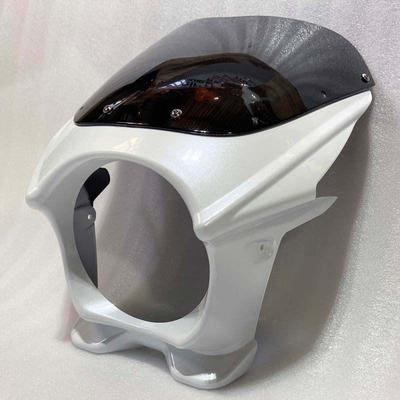 HIMOTO灯罩挡风导流罩专用摩托车猪头罩改装装饰配件前挡风