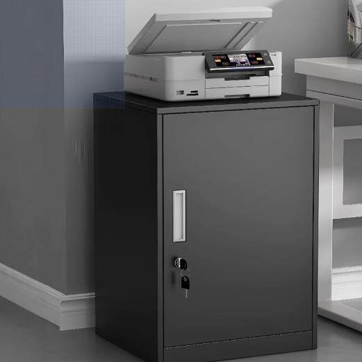 办公室桌下文件柜资料柜工具收纳柜铁皮矮柜储物柜抽屉带