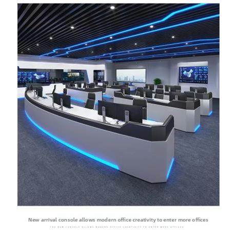 烤漆指挥中心调度台控制台坐席台监控室操作台监控台演播台定制