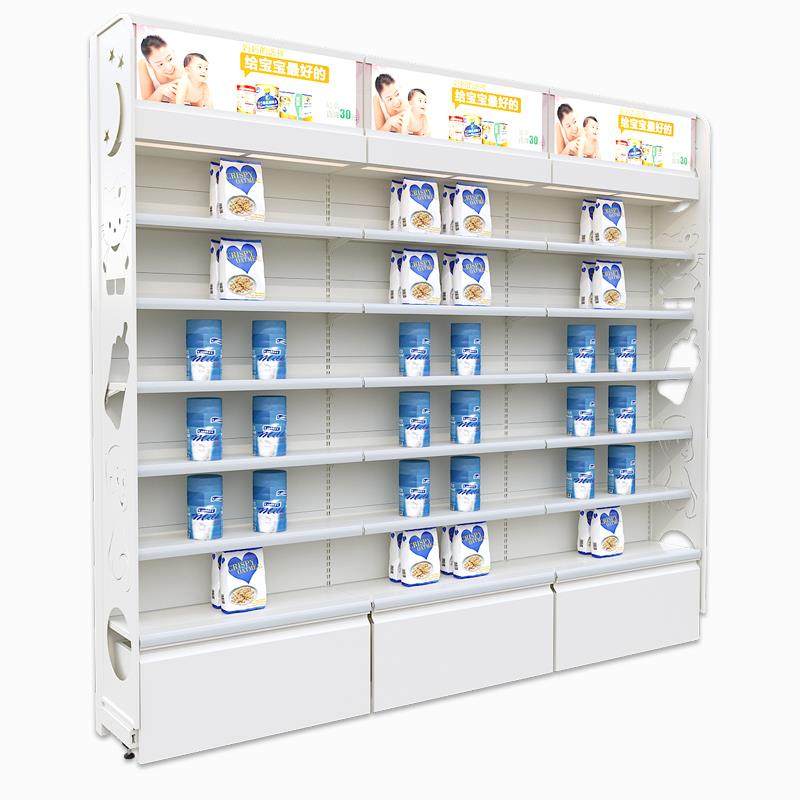 四川母婴店货架展示柜婴童孕婴店货架 成都宝宝店奶粉中岛柜货柜,商业/办公家具,母婴货架,淘宝优惠券,粉丝福利购,淘宝优惠卷