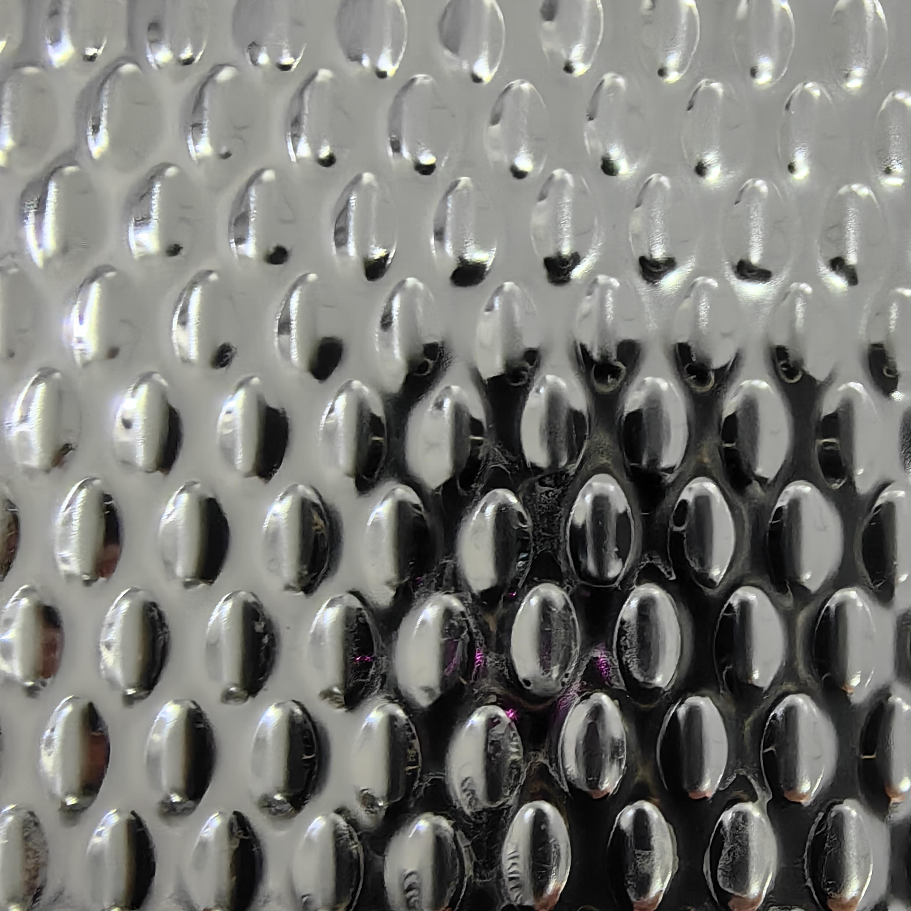 304不锈钢模具油板鱼鳞米粒不锈钢板波纹板 废料滑板EBSP500*1000