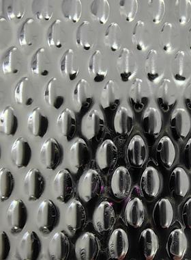 304不锈钢模具油板鱼鳞米粒不锈钢板波纹板 废料滑板EBSP500*1000