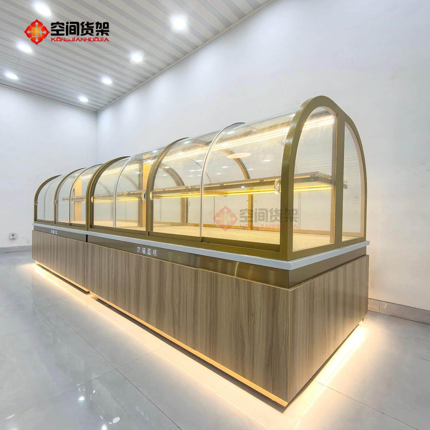 面包柜商用收纳展示柜超市冷藏柜中岛柜货架模型柜城市边岛柜