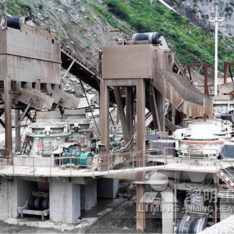 HCS锥圆破机黎明圆碎机破碎设备靖西77县石头破碎机锥图片及价格