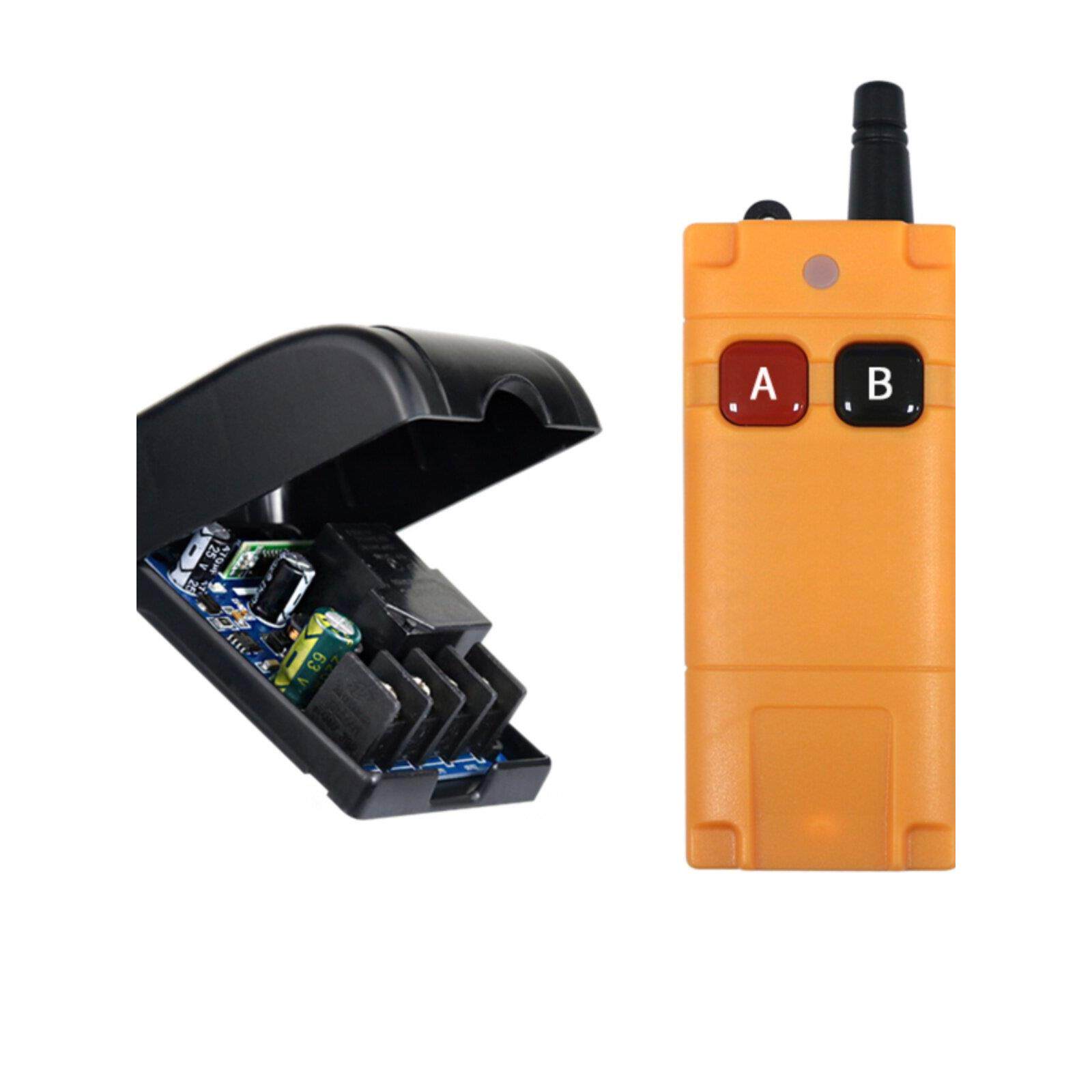 12V-48V大功率宽电压单路开关车灯汽车喇叭灯具电源水泵+工业2键