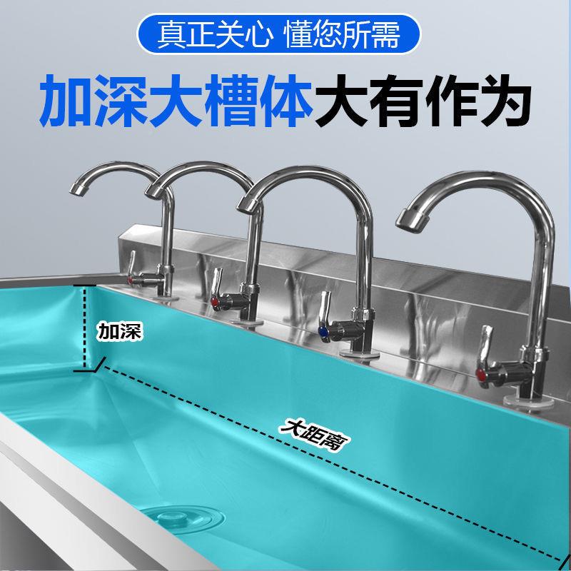 商用不厂锈一水槽单槽水池洗手池洗碗钢带支架201-1工幼儿园可体