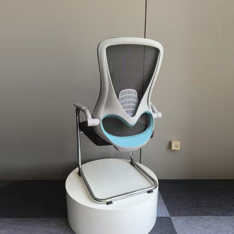 弓形办公椅舒服久坐办公室会议座椅职员椅麻将椅子靠背电脑椅家用