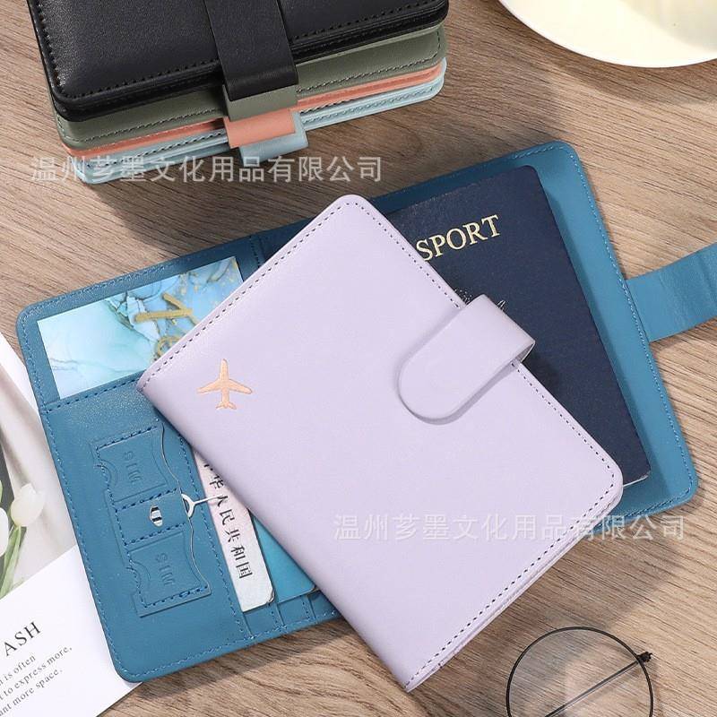 跨境皮质护照夹passport机票夹包多卡位护照保护套多功能便携卡包
