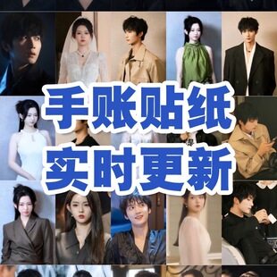 夫人她专治不服贴纸王培延李柯以同款手账手机壳笔记本ins风贴画