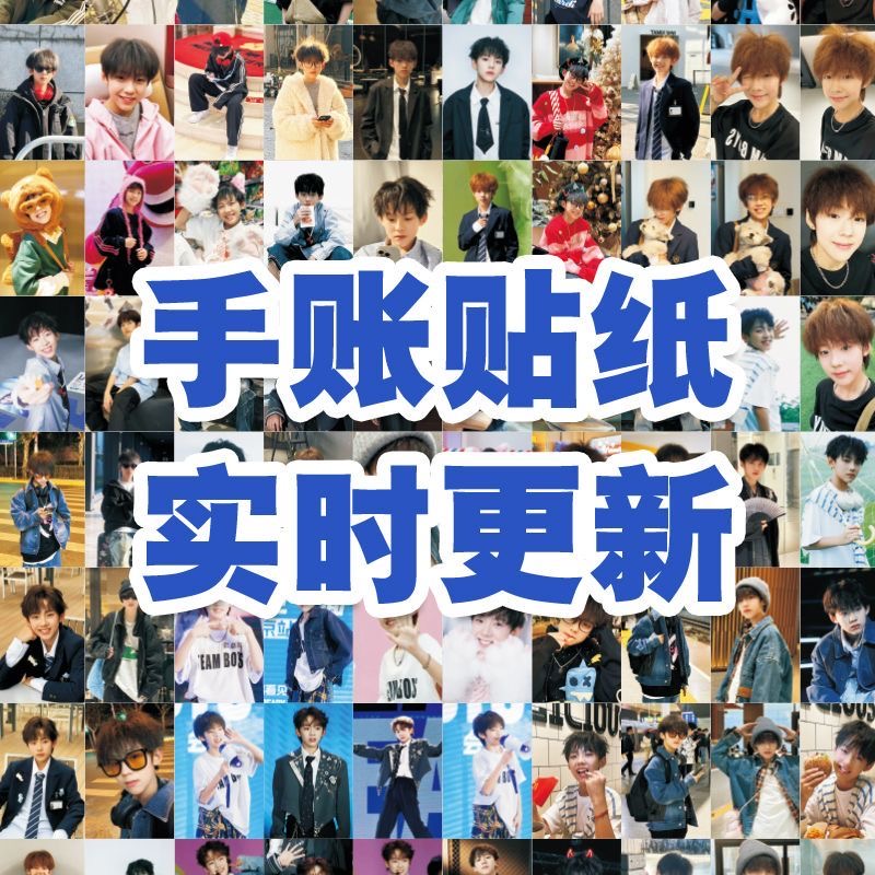 张嘉懿贴纸手账同款手机壳行李冰箱高颜值贴画ins风珍藏笔记本diy