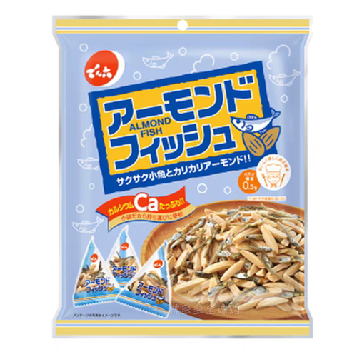 日本本土款零食 天六杏仁小鱼干 泉屋下酒菜什锦花生米果独立包装