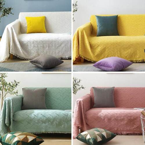 Thick Throw Blanket Sofa Cover Anti Pilling Living Room新款