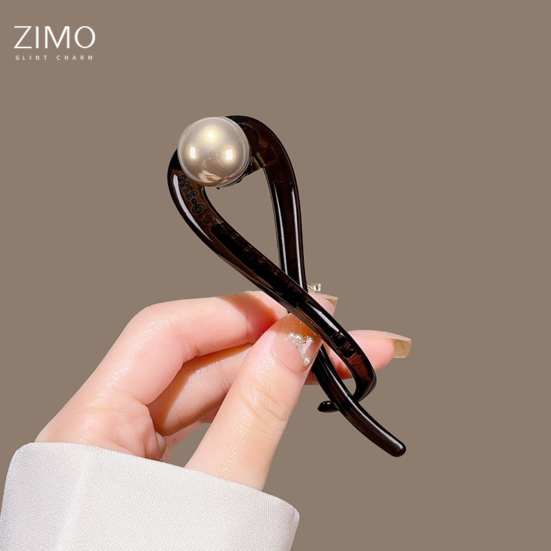 子墨轻奢高级感发夹女2025新款扭扭夹盘发后脑勺发量多高端一字夹,饰品/流行首饰/时尚饰品新,发饰,淘宝优惠券,粉丝福利购,淘宝优惠卷