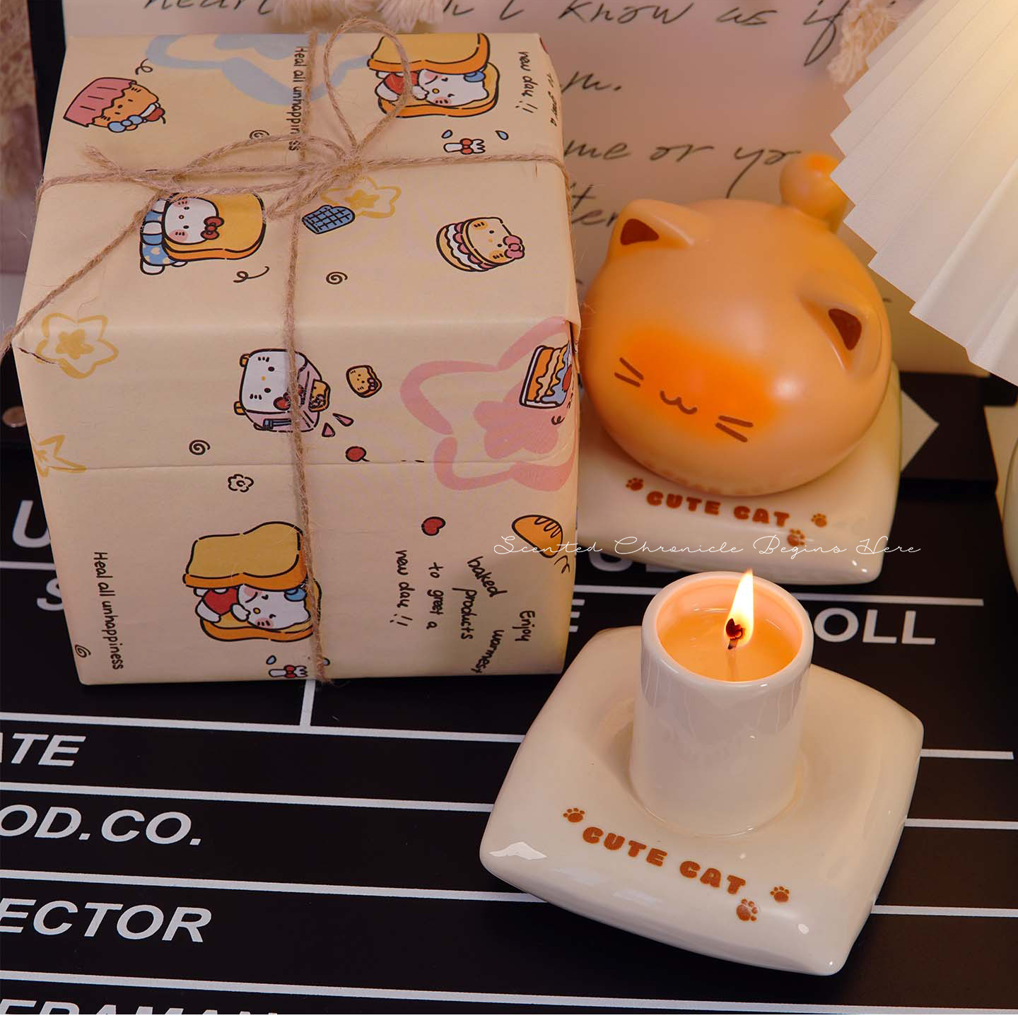 香薰蜡烛室内家用持久高级礼盒