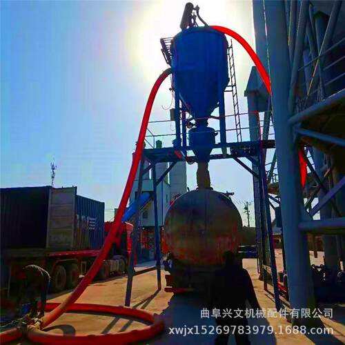 台州粉煤灰装卸气力输送机工业粉料吨包装车气力吸送机风力吸粮机