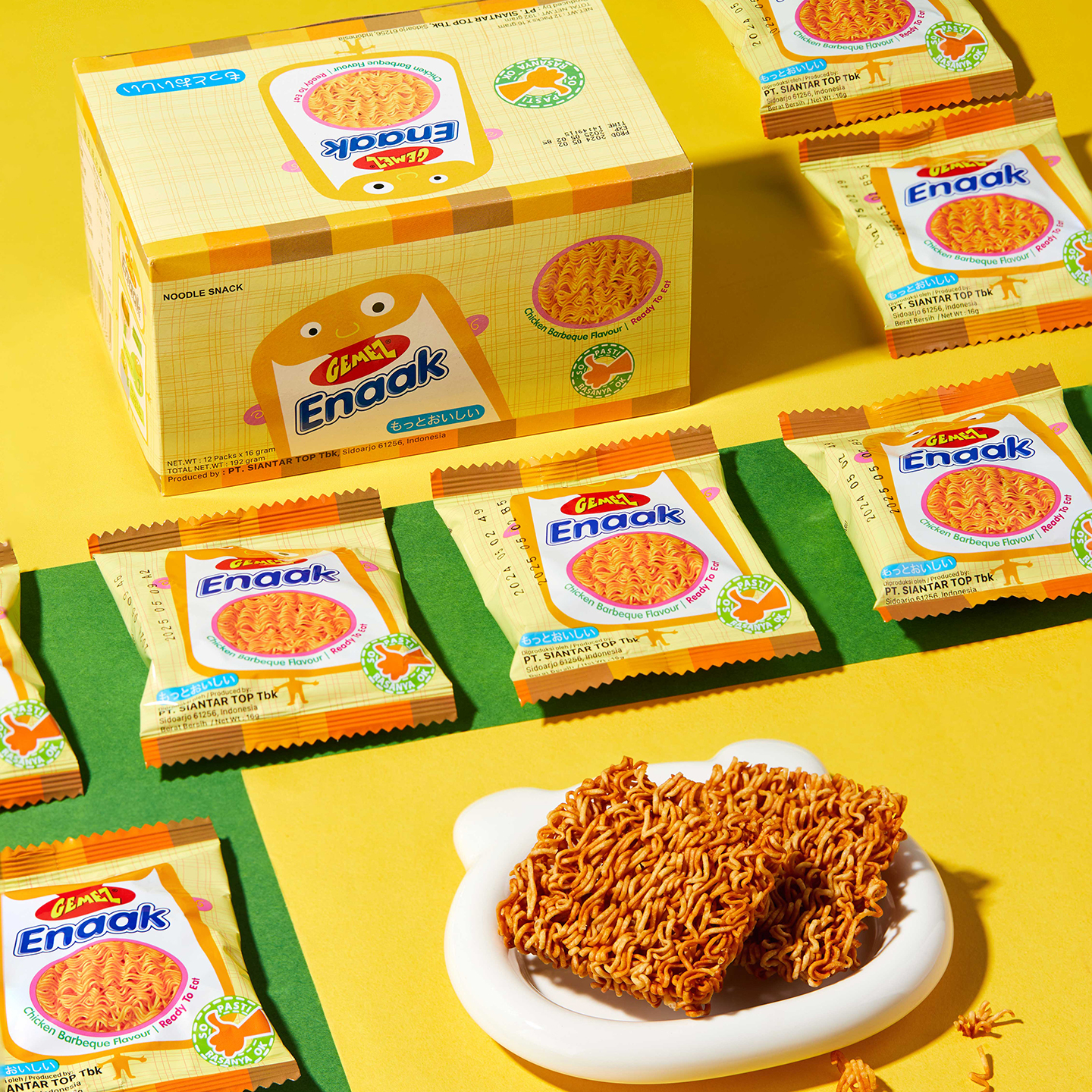 gemez小鸡面干脆面干吃面曲曲面