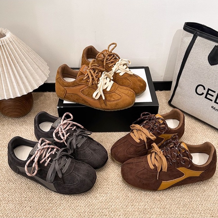 偷偷增高6cm~加绒德训鞋