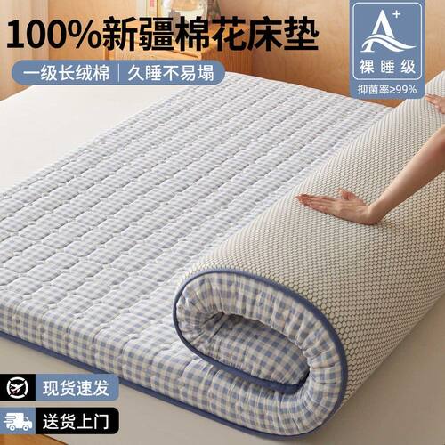棉花床垫软垫家用卧室榻榻米床垫子床褥垫被褥子铺底加厚冬天保暖