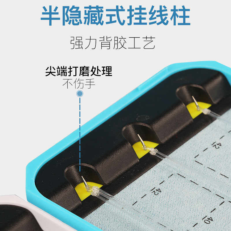 富源百川新款子线盒鱼钩收纳渔具鱼线钓鱼配件垂钓浮漂专用多功能