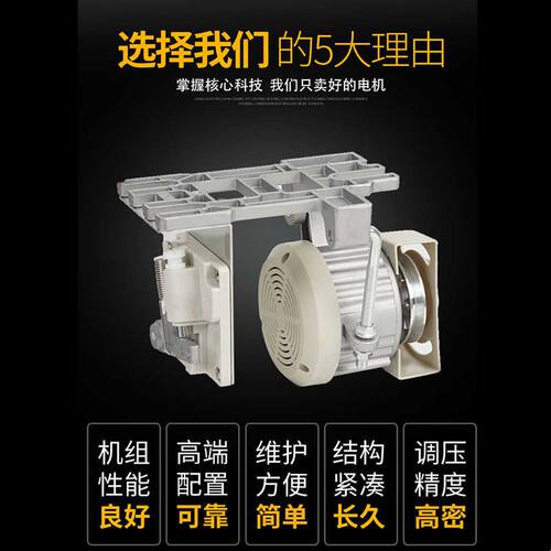 缝纫机 节能电机马达220V 平车双针机拷边550W 工业无刷 伺服静音