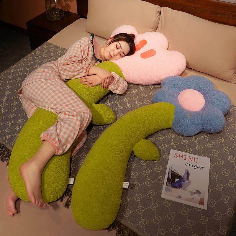 A5Lins女生睡觉夹腿长条枕抱枕靠枕床头床上靠垫枕头大靠背垫可拆,居家布艺,抱枕被,淘宝优惠券,粉丝福利购,淘宝优惠卷