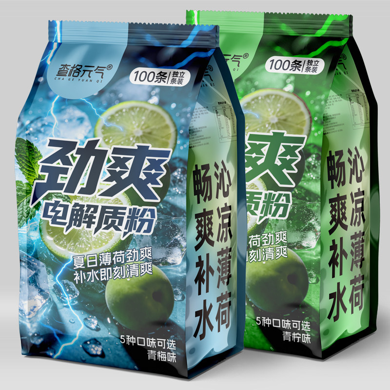 查格博士薄荷劲爽电解质