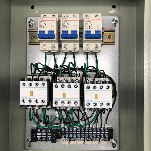 水井3户3水塔3电磁阀3浮球共用1个潜水泵室内控制配电箱成品2.2KW