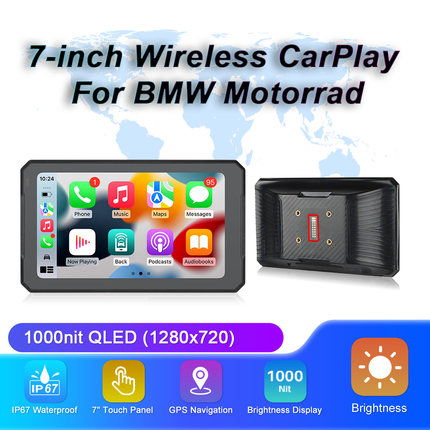 适合宝马水鸟摩托车原厂车导航支架苹果CARPLAY安卓ANDRIOD AUTO