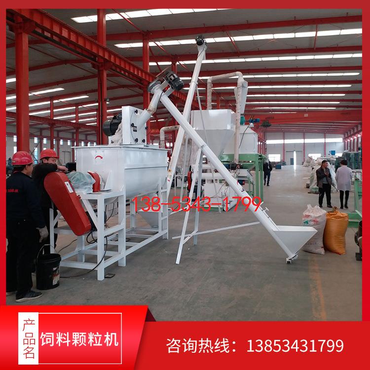 生产豆腐猫砂需要什么设备山东做饲料设备的厂家，混合机制粒机