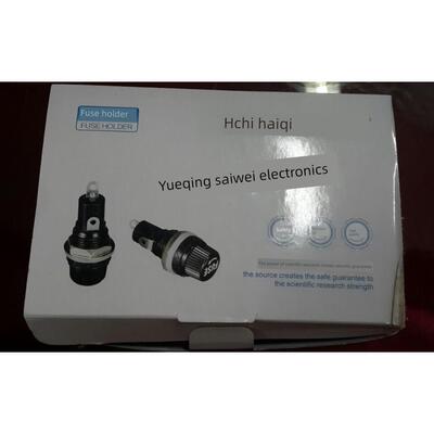 冲冠FUSE 海奇保险丝座 5*20mm 耐高温胶木电 5X20mm保险座