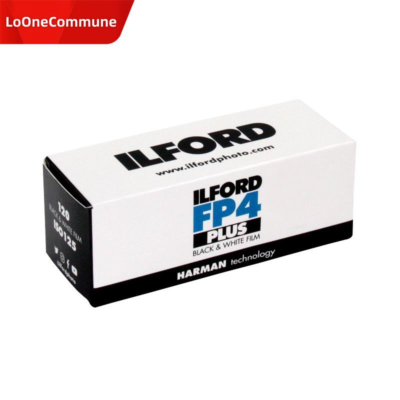 英国原装依尔福ILFORD FP4 ISO125 120黑白胶卷 26年09月