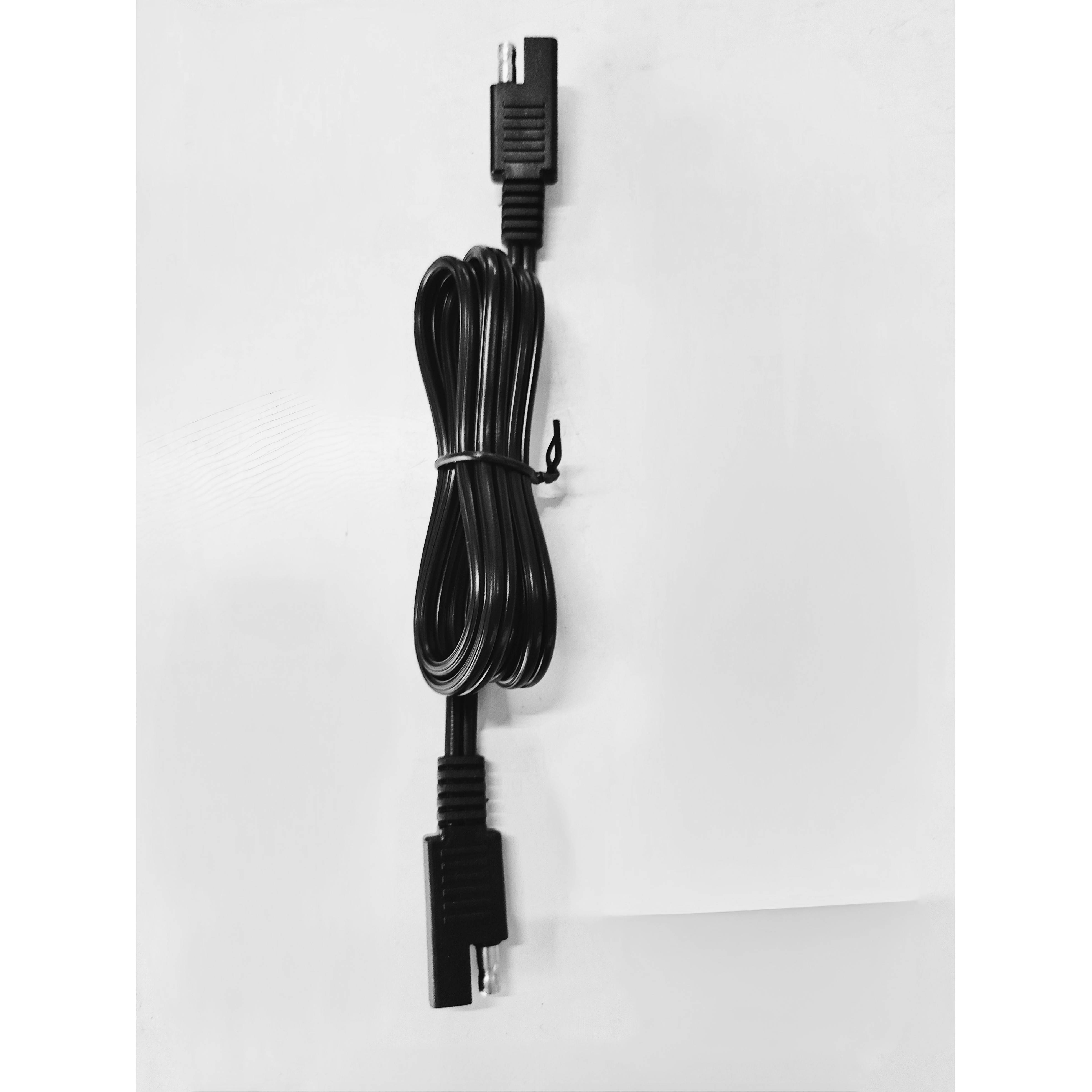 SAE转SAE连接线 摩托车，电瓶车手机支架充电，太阳能插头连接线