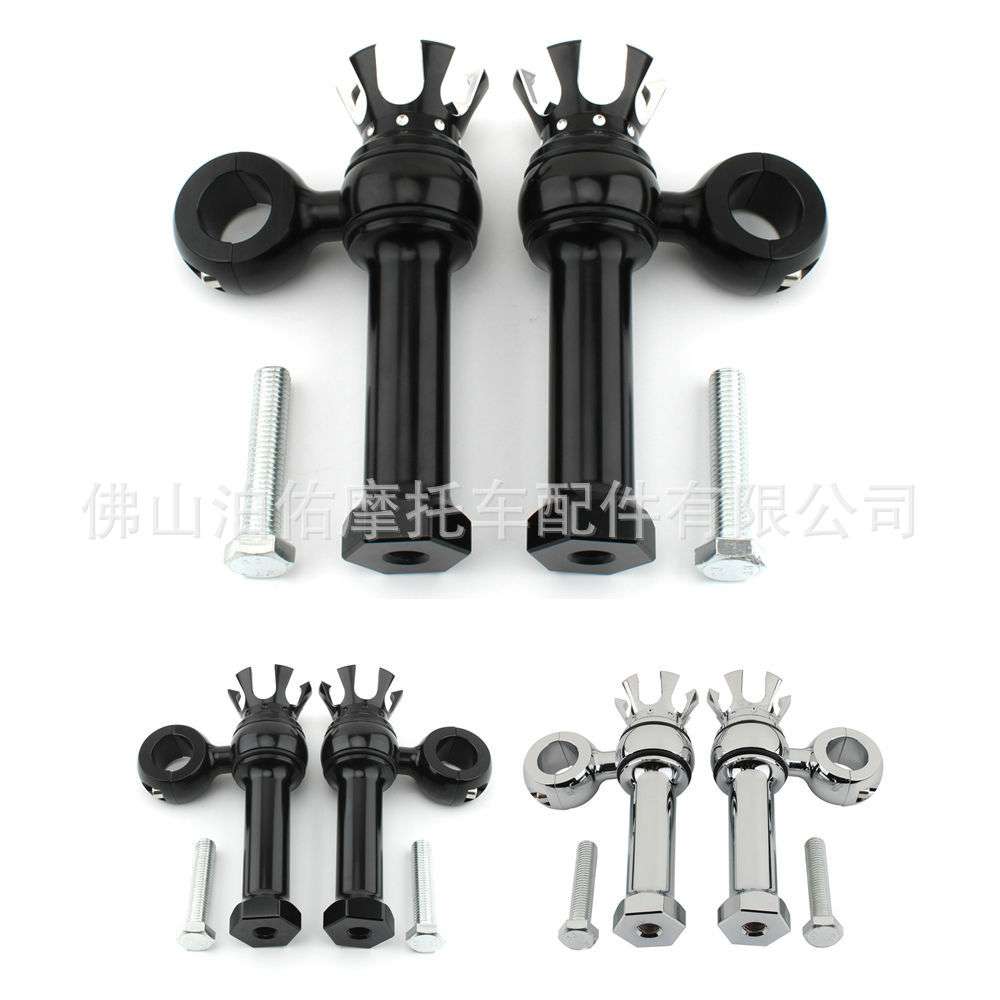 one-inch universal handlebars with high-pressure code risers