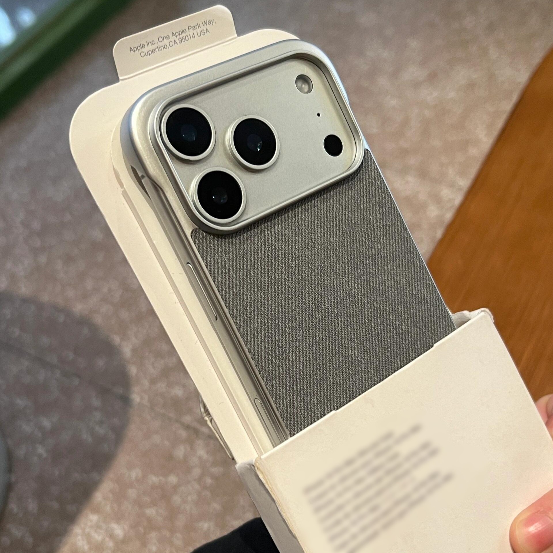 秋冬毛麻布料钛灰色适用苹果17promax手机壳iPhone16/15plus超薄air简约14/13promax男女款散热不发烫裸机感,3C数码配件,手机保护套/壳,淘宝优惠券,粉丝福利购,淘宝优惠卷