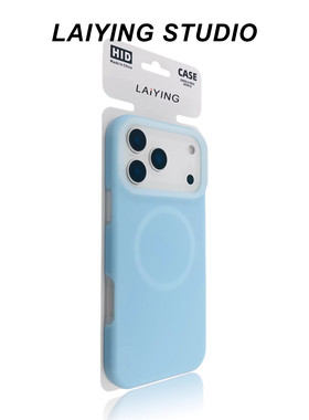 奶蓝色果冻磁吸适用苹果17promax手机壳iPhone16/15plus大孔液态硅胶14/13肤感12/11男女款防摔耐脏软糯高级