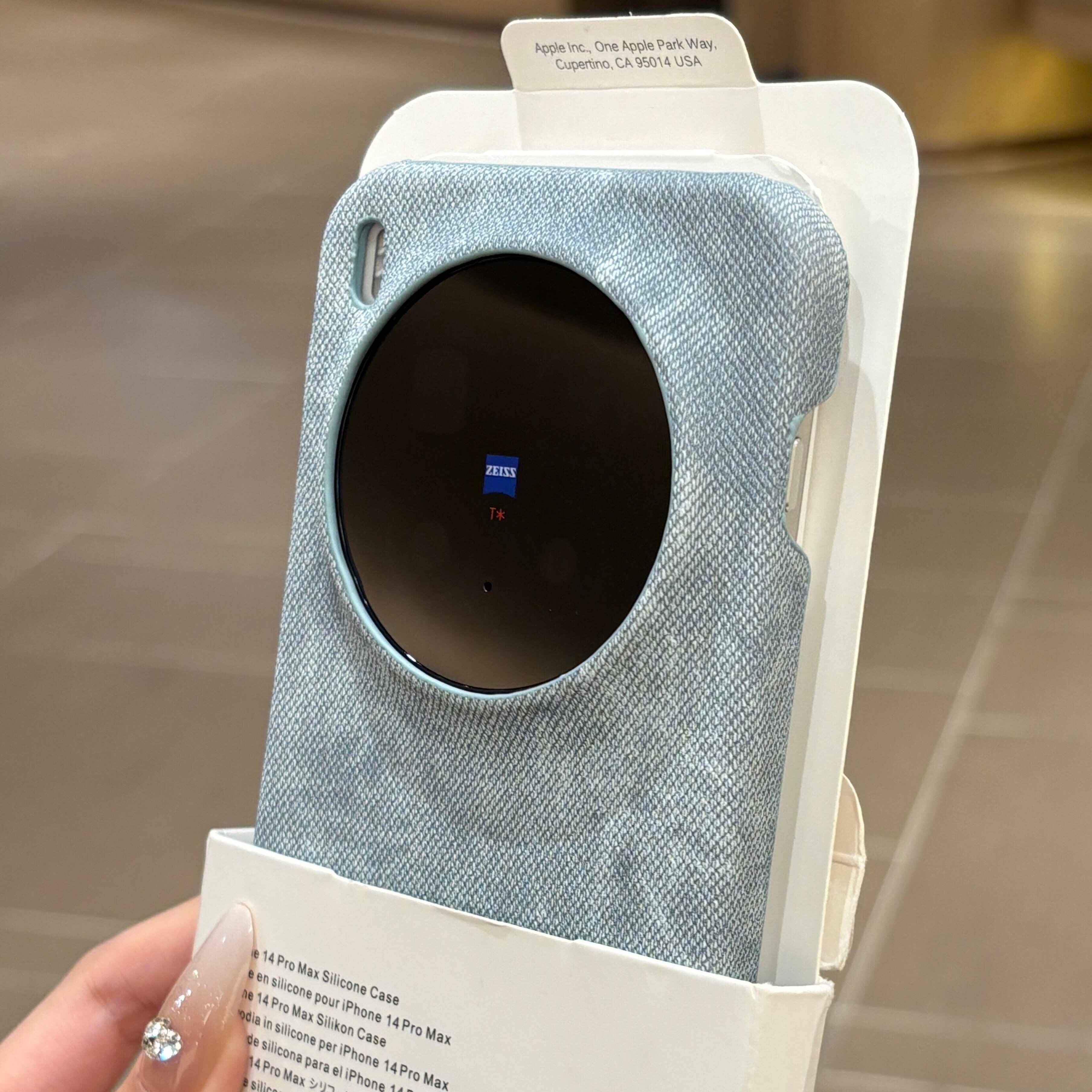 适用vivox300s手机壳牛仔布纹