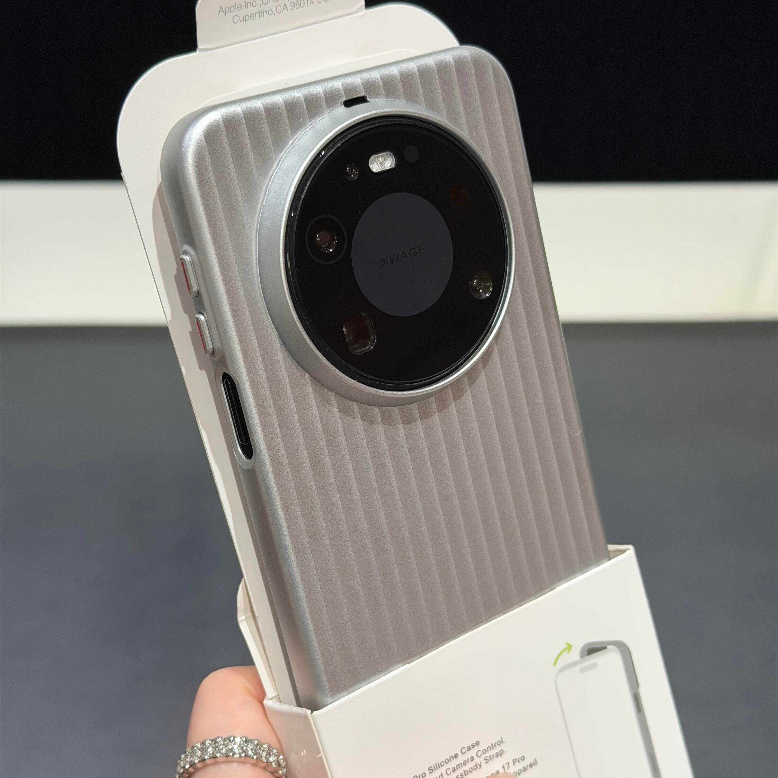 钛灰色金属漆瓦楞适用华为mate80promax手机壳mate70/60pro+轻薄pura80ultra磨砂nova14/13独立按键12/magic8