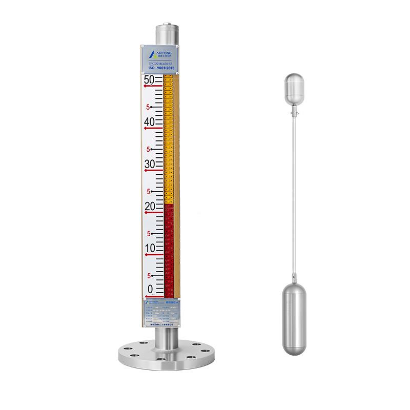 顶装磁性翻板液位计地埋位罐用液位计磁液位计厂家定制磁板液UZD