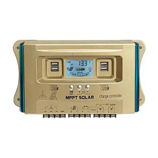 路12V2436V4V8V60BL46V力发电太阳能控风制器30A60A风光互补灯控