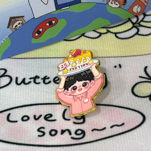 孙颖莎王楚钦周边莎头pin金属徽章书包挂件胸针谷子徽章应援挂件