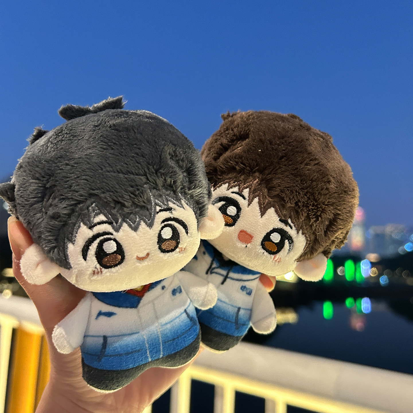 小红书同款莎头组合周边棉花娃娃10cm毛绒公仔Q版玩偶送朋友礼物