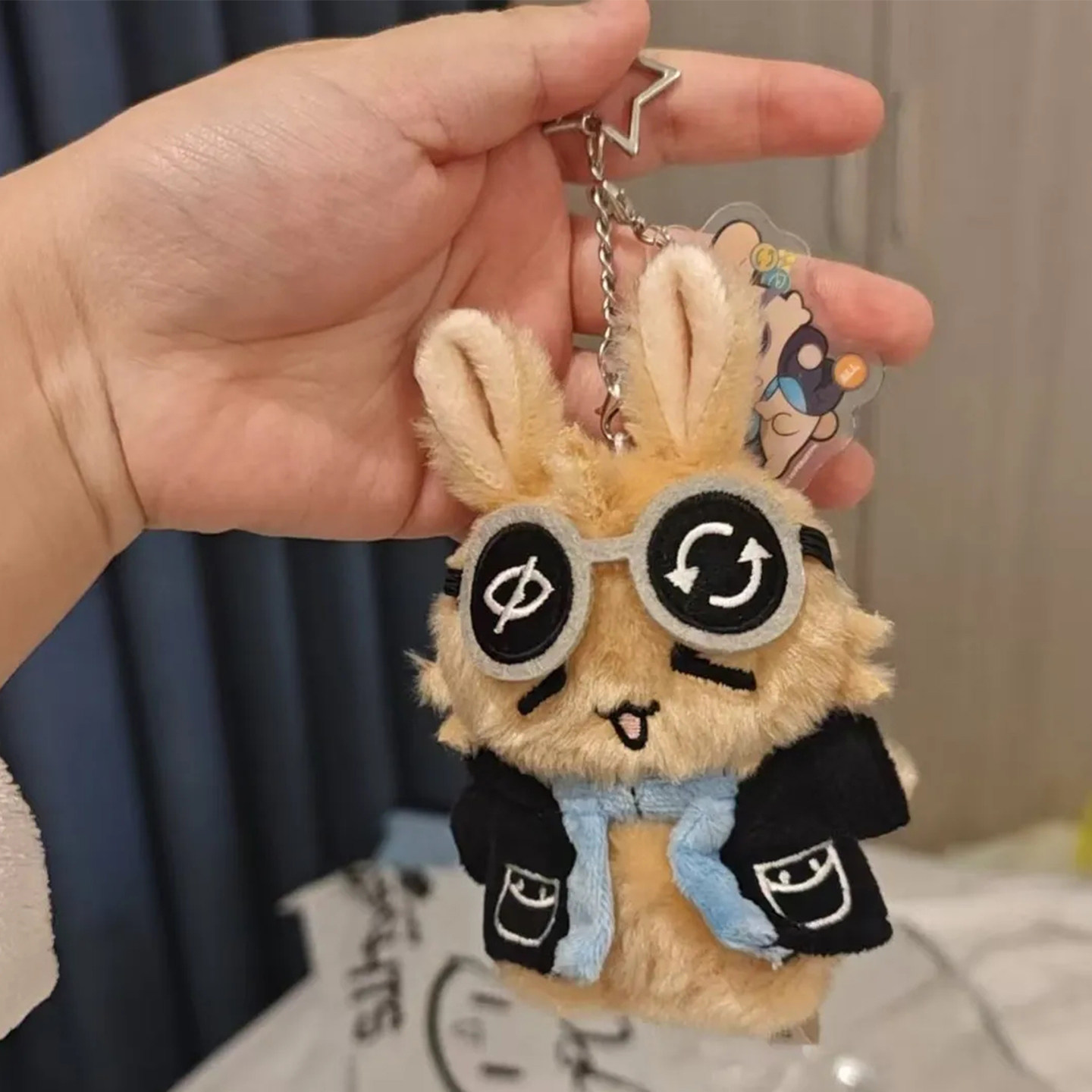 明日方舟周边阿米娅山山兔毛绒玩偶朝陇山包包钥匙可爱小玩偶挂件,模玩/动漫/周边/娃圈三坑/桌游,动漫毛绒/抱枕/坐垫,淘宝优惠券,粉丝福利购,淘宝优惠卷