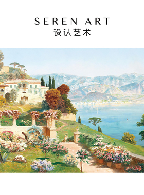 SEREN ART《科莫湖畔》风景治愈礼物油画成人益智拼图装饰1000片