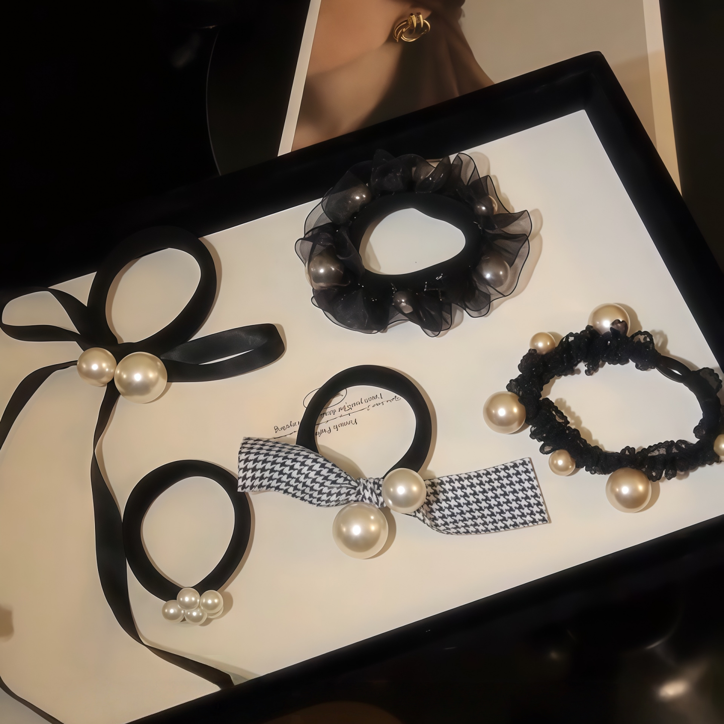 发圈女丸子头头绳扎头发绳头饰