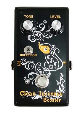 Ginean清音激励效果器Booster推子电吉他单块效果器boost音量增益