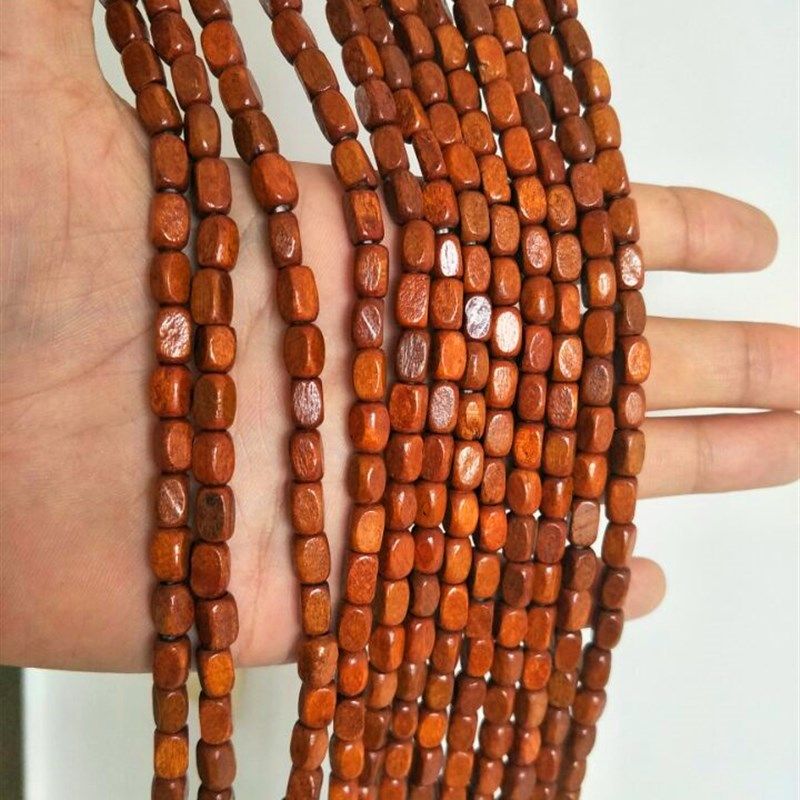 实木珠防蚊门帘高档珠帘夏季防蝇通风家用卧室院子大门隔断免打孔