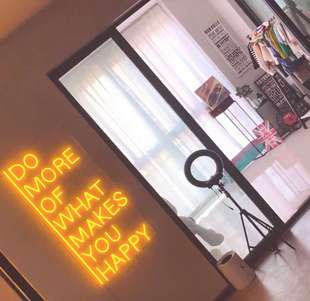 led柔性霓虹灯带定制广告牌发光字户外造型logo装饰ins门头字母灯